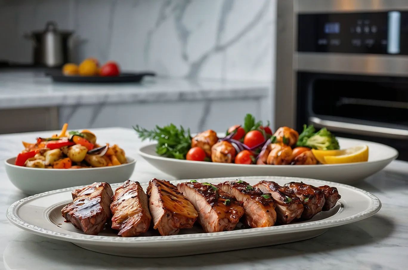 BBQ with smoky flavors and perfectly grilled favorites.