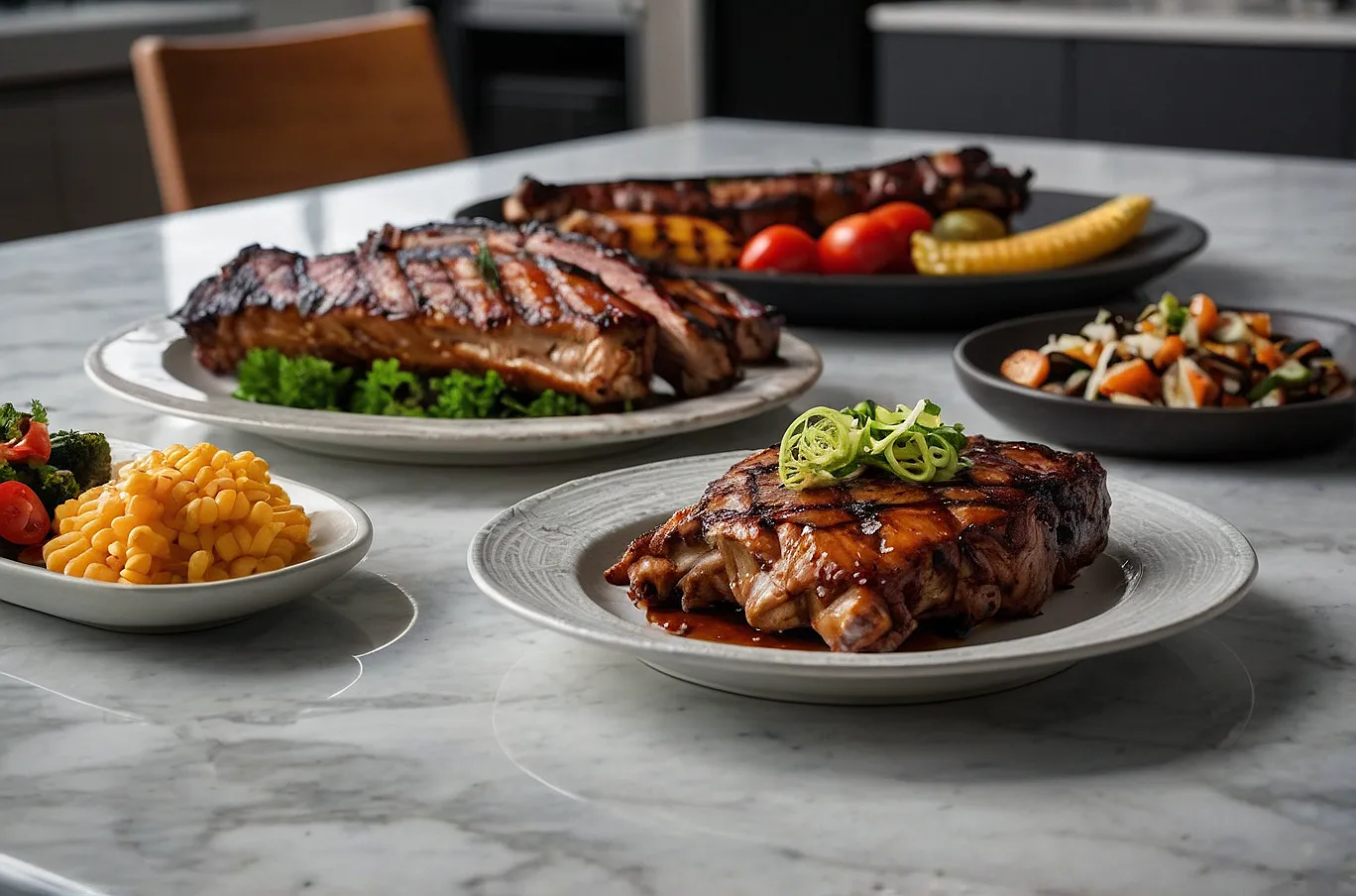 BBQ with smoky flavors and perfectly grilled favorites.