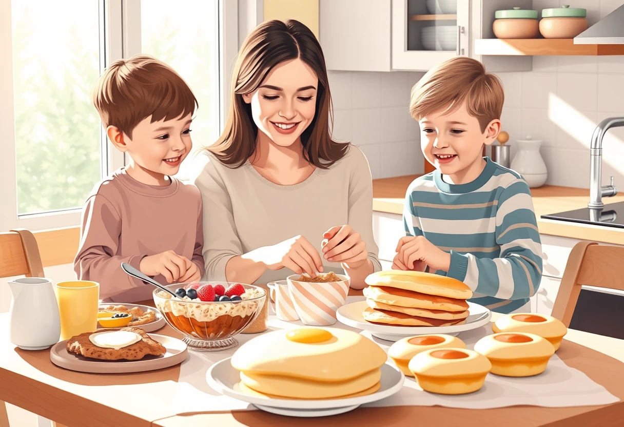 Comforting Breakfast Recipes for Busy Family Mornings