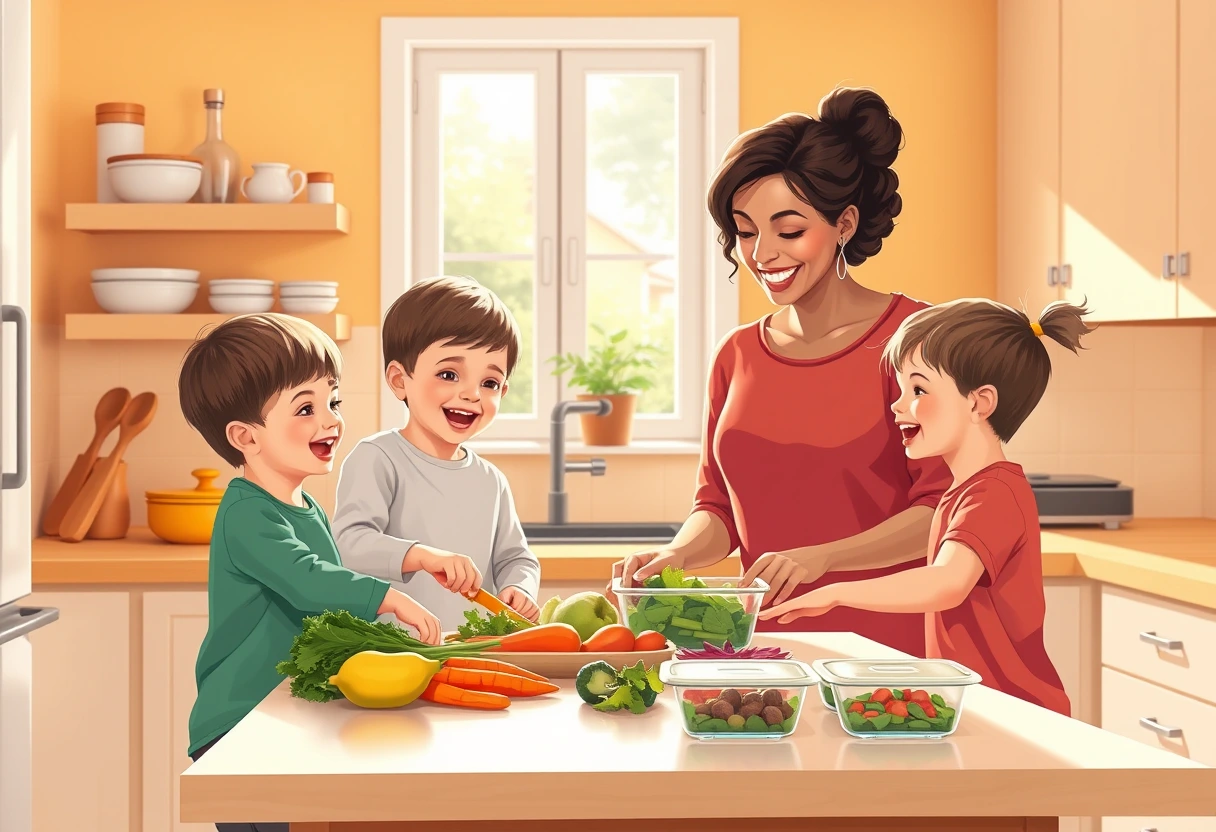 Easy and Balanced Dinners for Busy Families