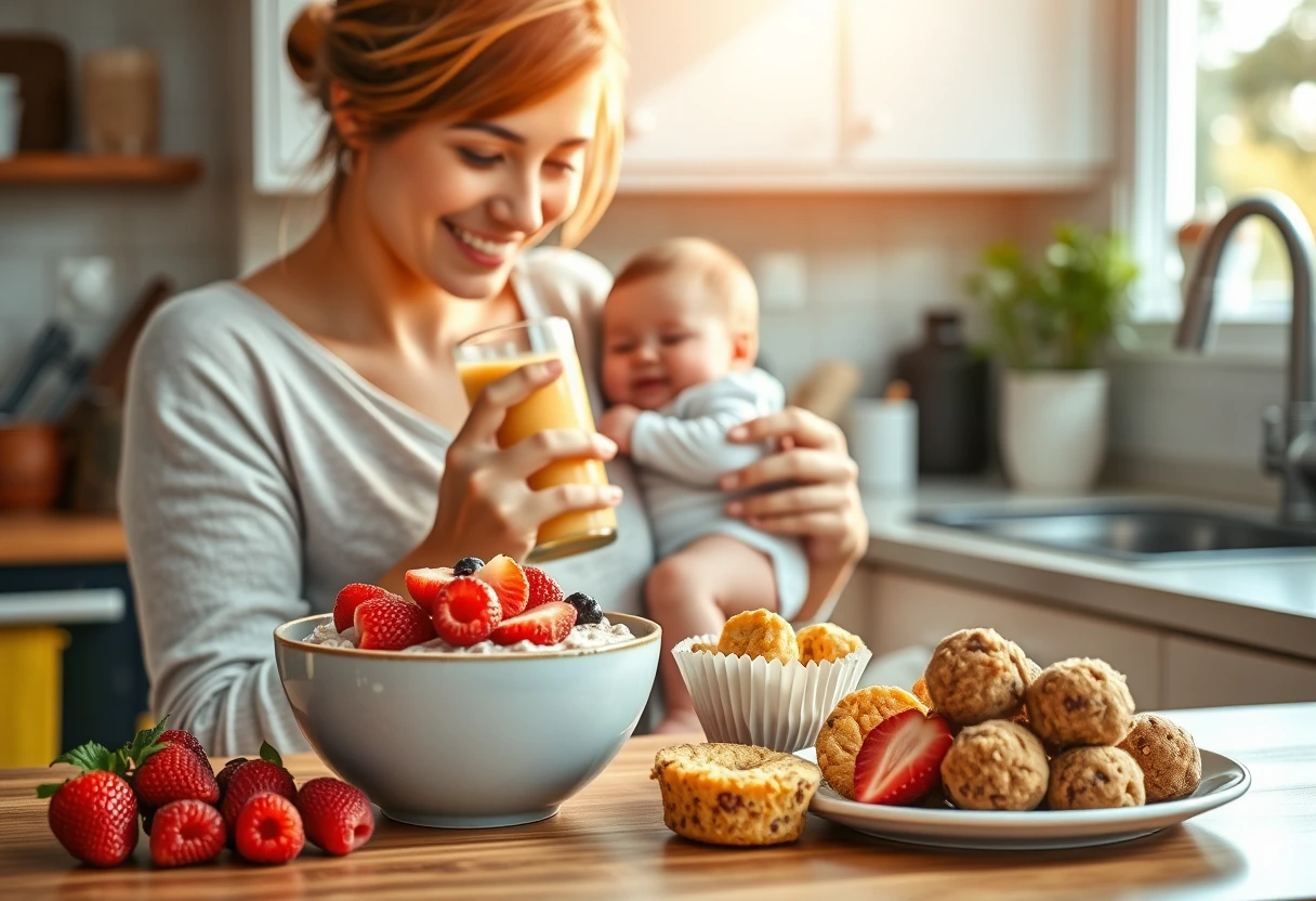 Fast and Nutritious Breakfasts for New Moms: Fueling Your Postpartum Journey