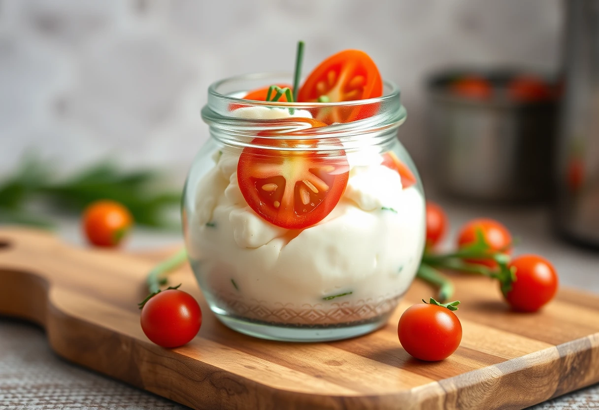 A vibrant bowl of fresh fruit medley with various colorful fruits like berries, melon, and grapes, next to small pre-portioned containers ready for storage. The image highlights healthy snack ideas you can prep in minutes, emphasizing quick healthy bites for convenient healthy food.