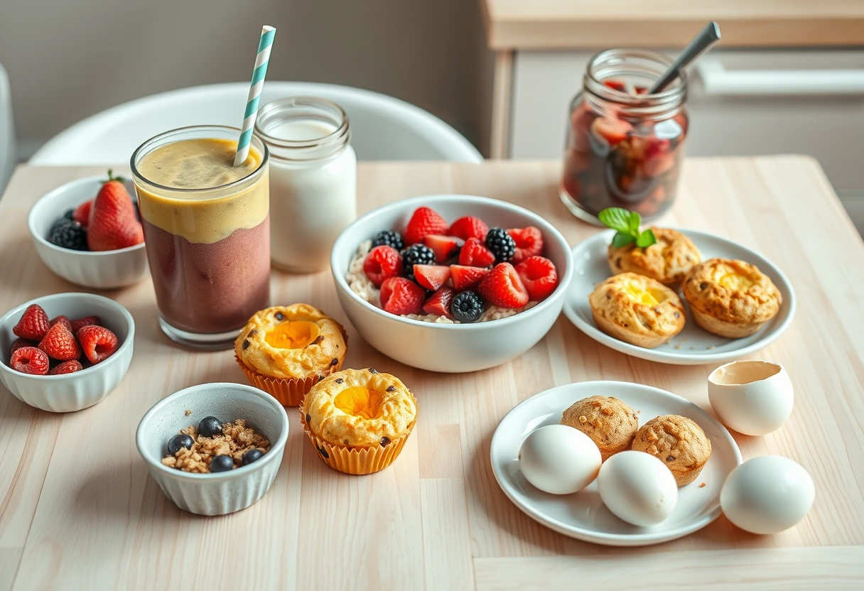 High-Protein, Low-Calorie Breakfasts for Busy Moms: Fuel Your Day, The Easy Way