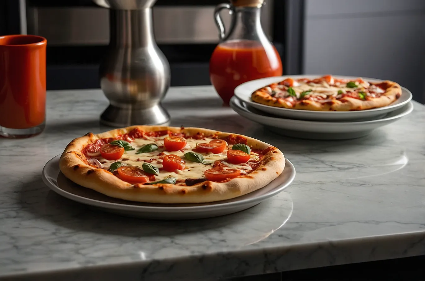 Hot, cheesy, and loaded with basic toppings.