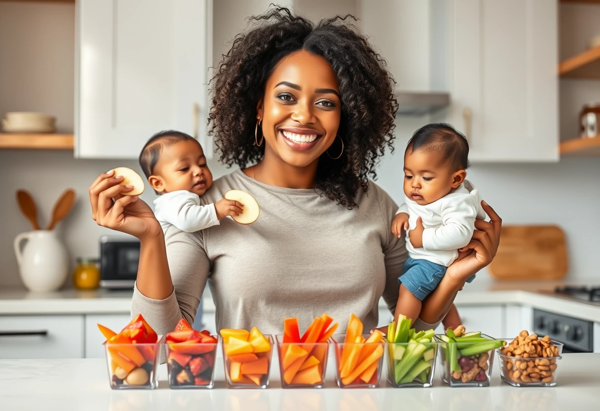 Quick and Healthy Snack Ideas for Busy Moms