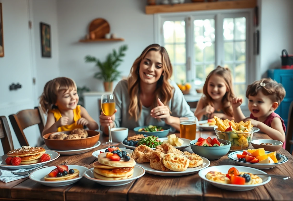 Quick and Simple Brunch Recipes for Moms