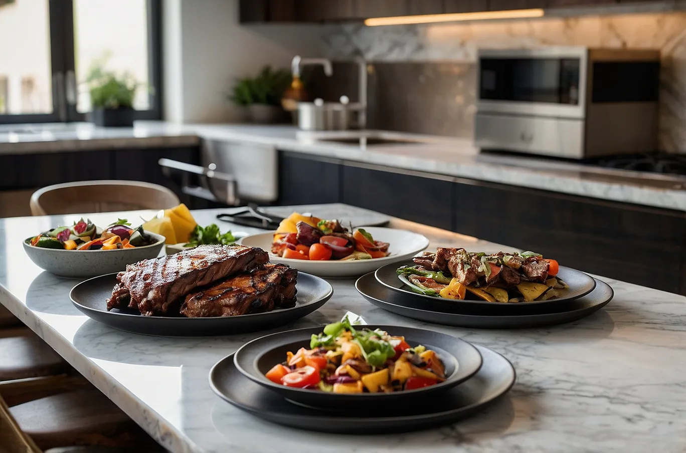 BBQ with smoky flavors and perfectly grilled favorites.