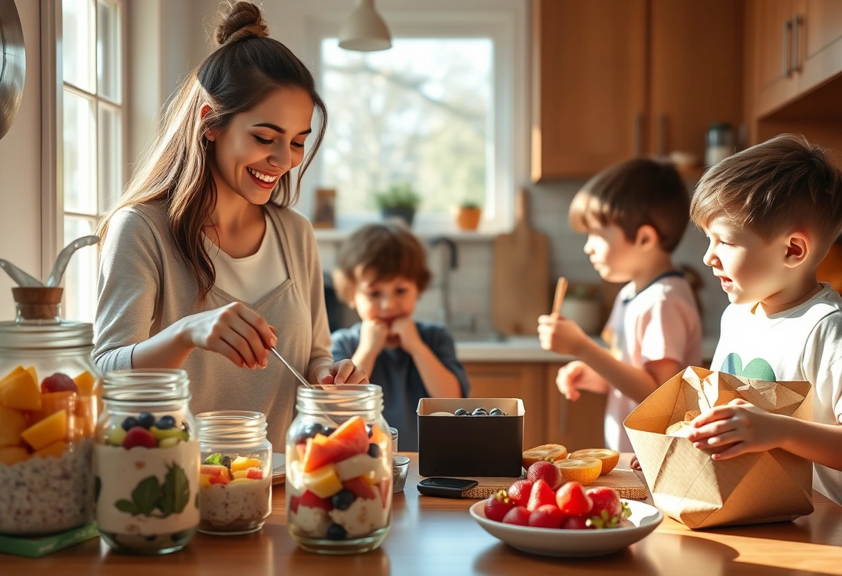 Simple High-Protein Breakfast Ideas for On-the-Go Families