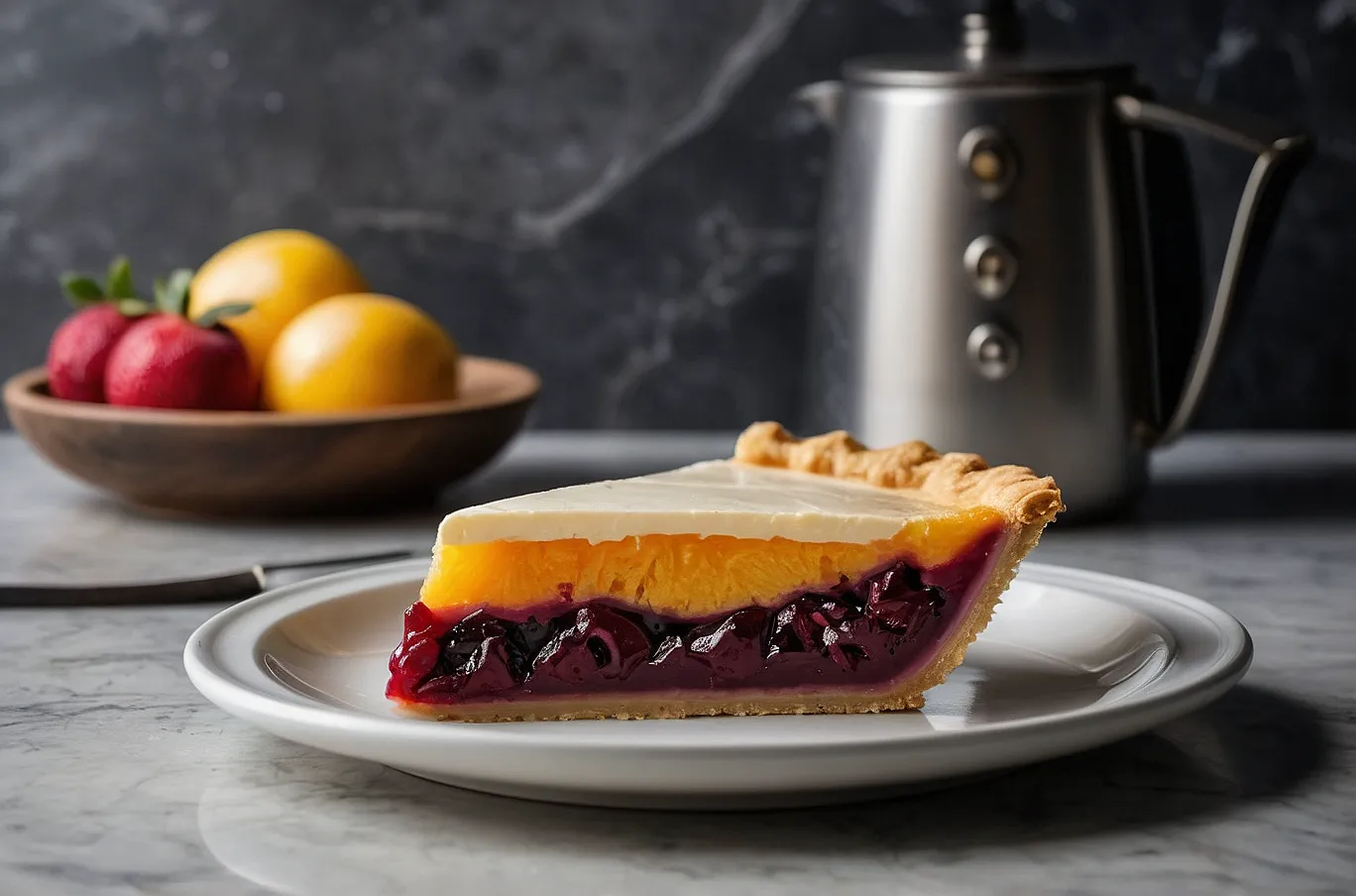 A classic pie with a golden crust and rich, flavorful filling.